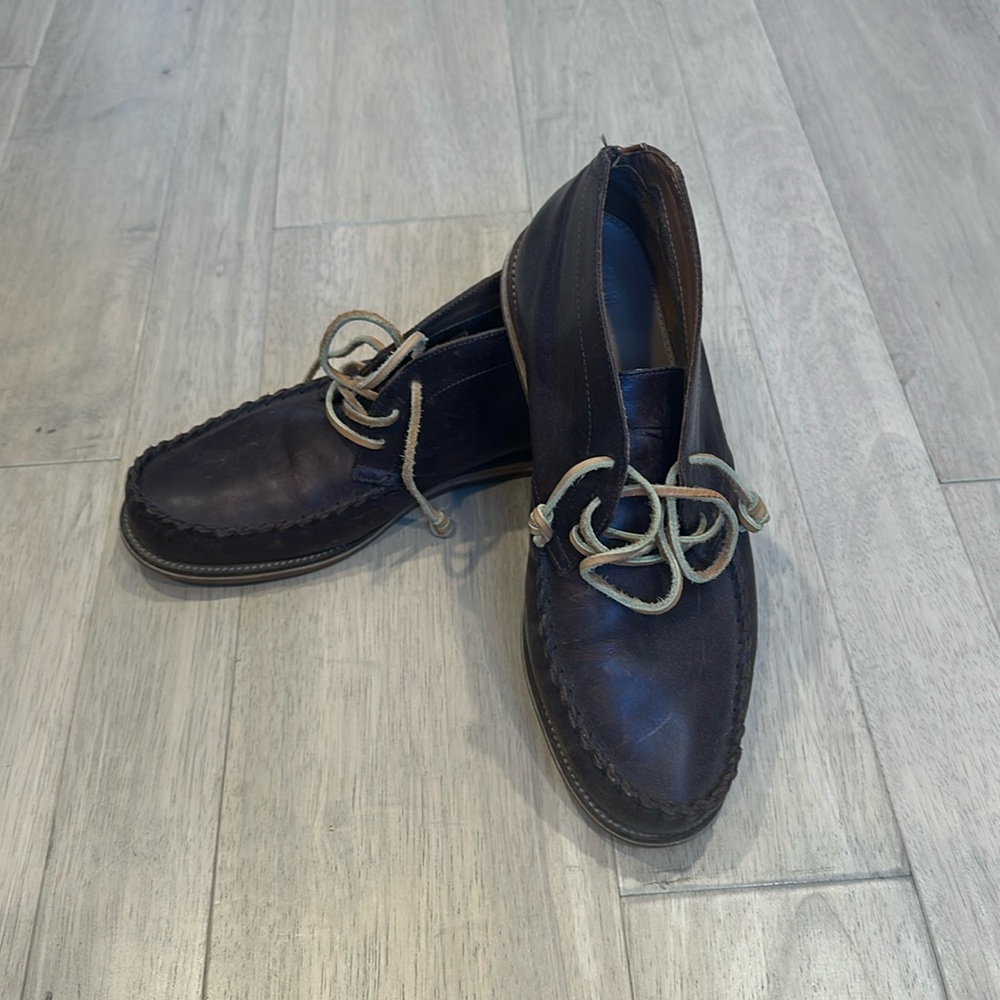 J shoes derwent men’s size 10 brown leather boots.